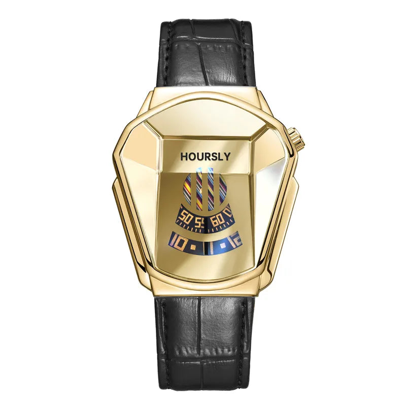 Aurajutt HOURSLY Steel Trend Watch