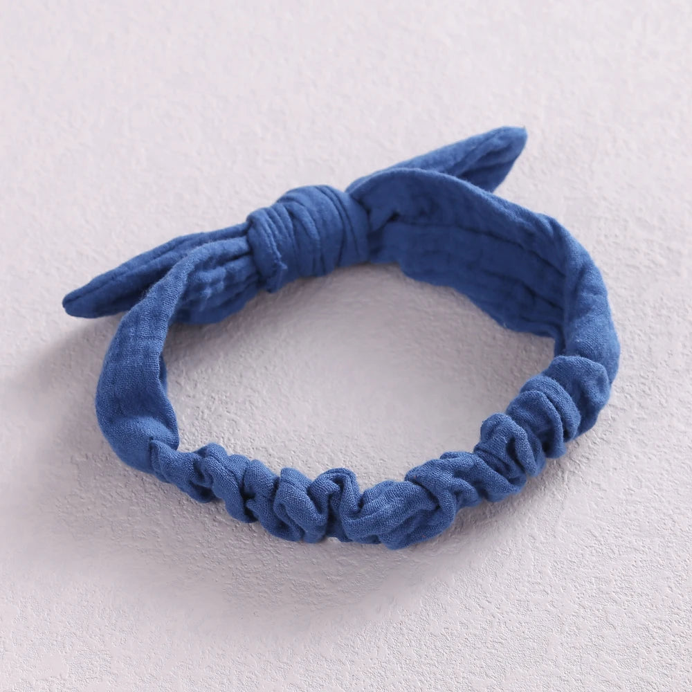 Rabbit Ears Baby Girl Headband Elastic Girl Hairband Newborn Baby Bow Headbands Bowknot Hair Accessories
