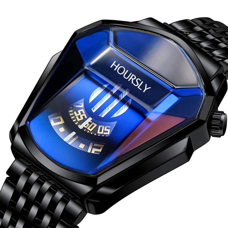 Aurajutt HOURSLY Steel Trend Watch