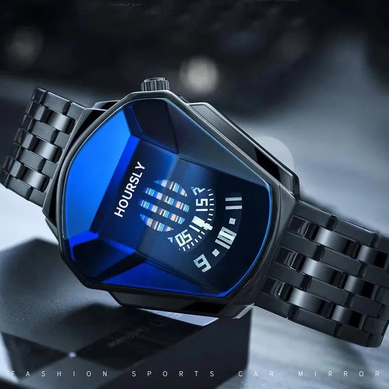 HOURSLY Men's Stainless Steel Quartz Watch
