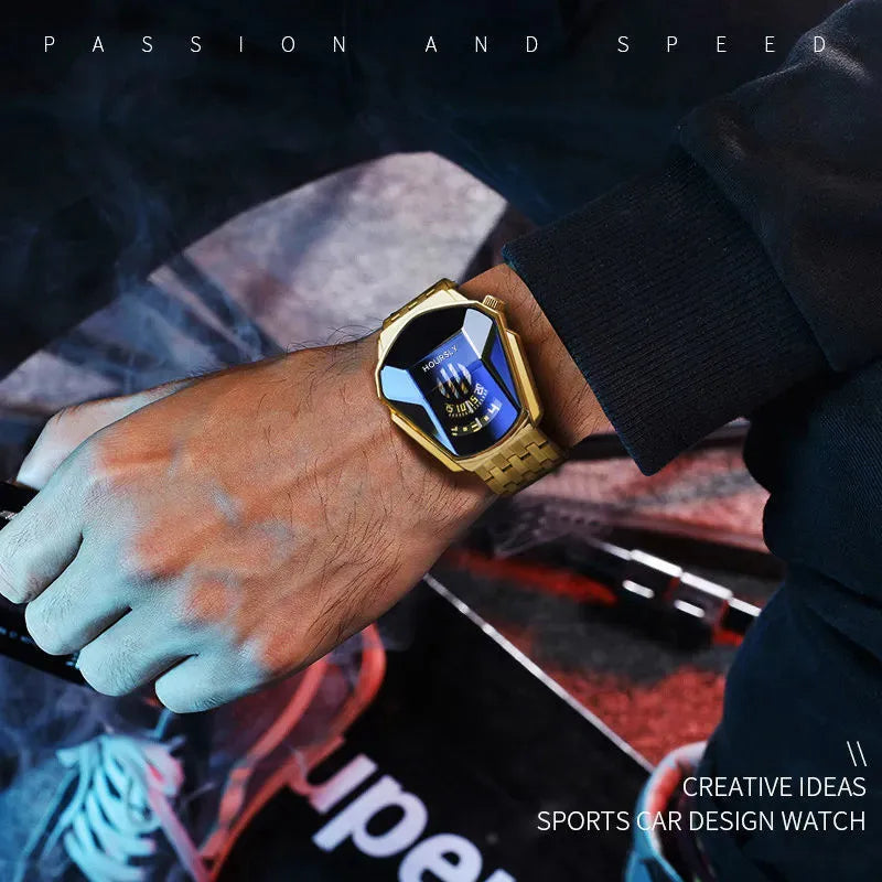 HOURSLY Men's Stainless Steel Quartz Watch