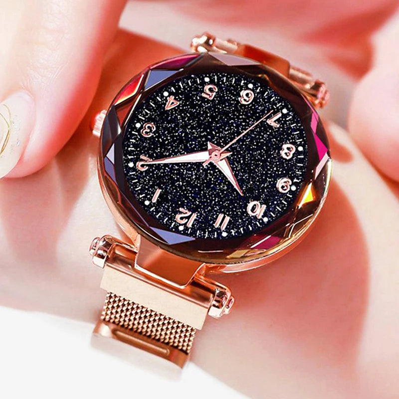Aurajutt Starry Sky Magnetic Watch