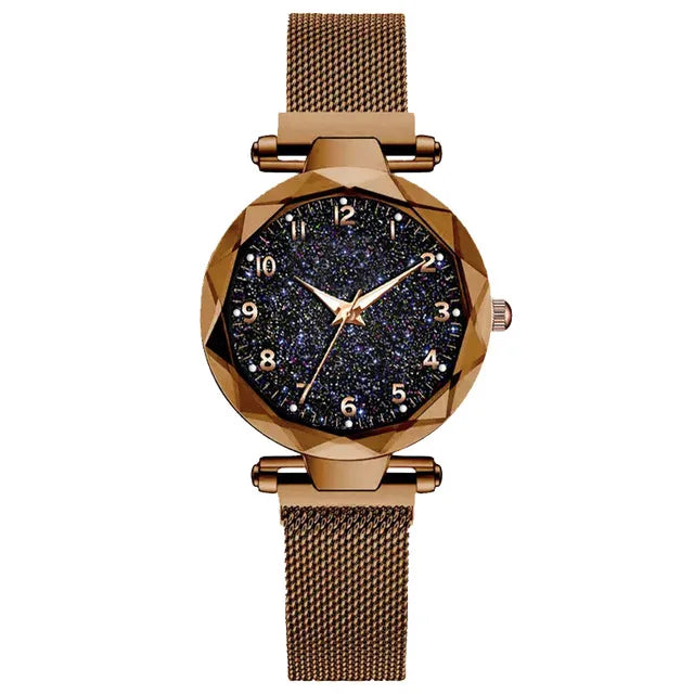 Aurajutt Starry Sky Magnetic Watch