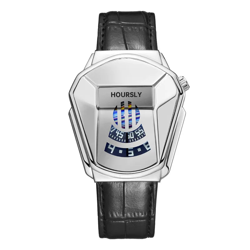 HOURSLY Men's Stainless Steel Quartz Watch