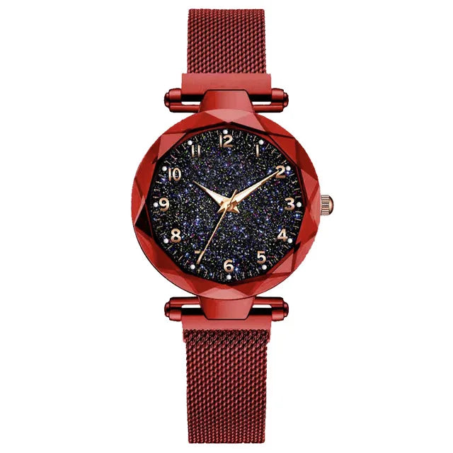 Aurajutt Starry Sky Magnetic Watch