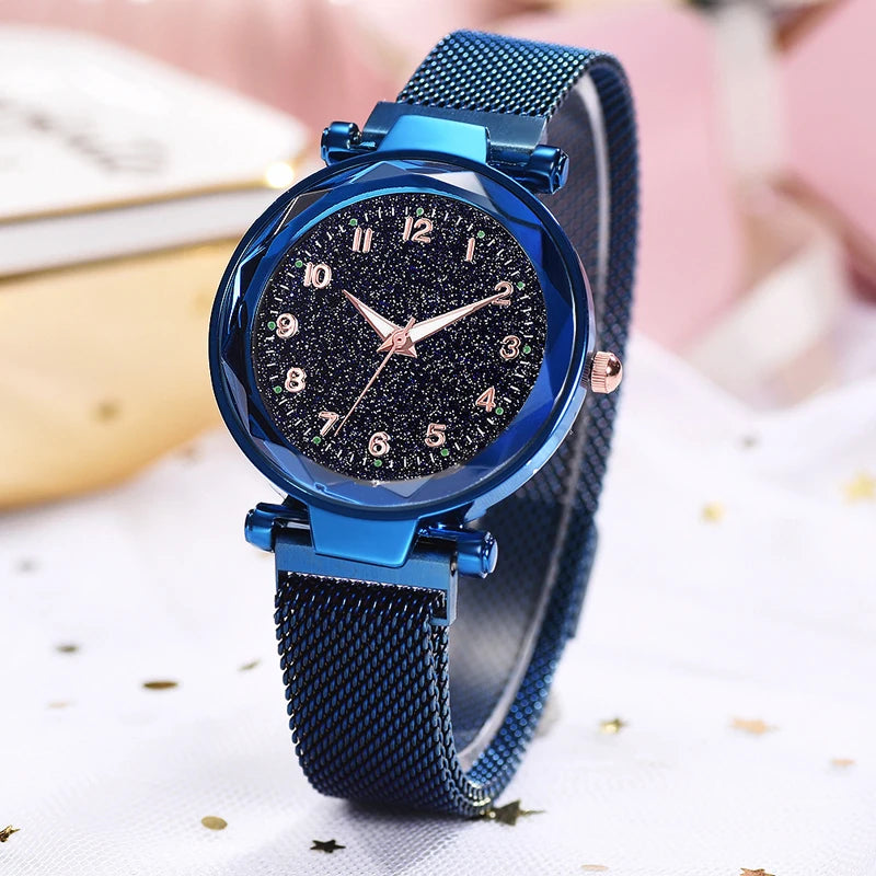 Aurajutt Starry Sky Magnetic Watch