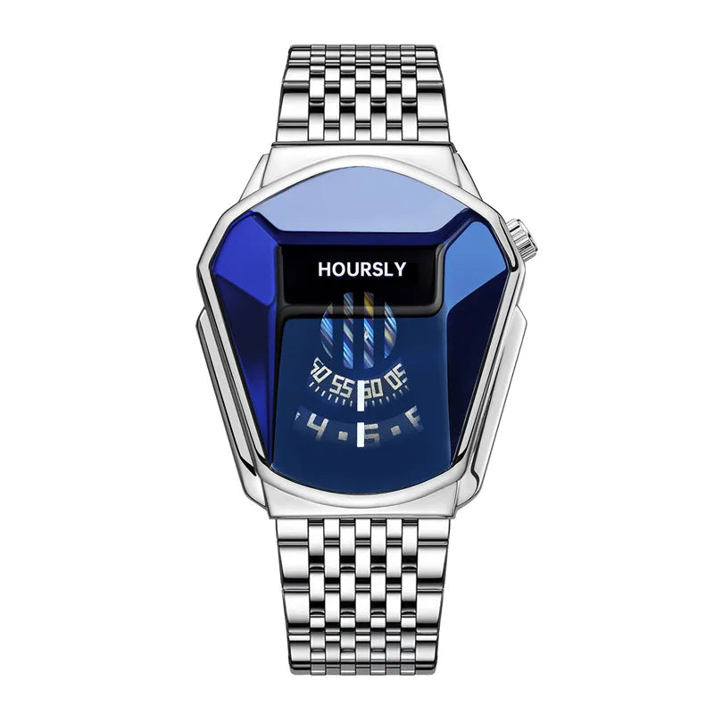 Aurajutt HOURSLY Steel Trend Watch