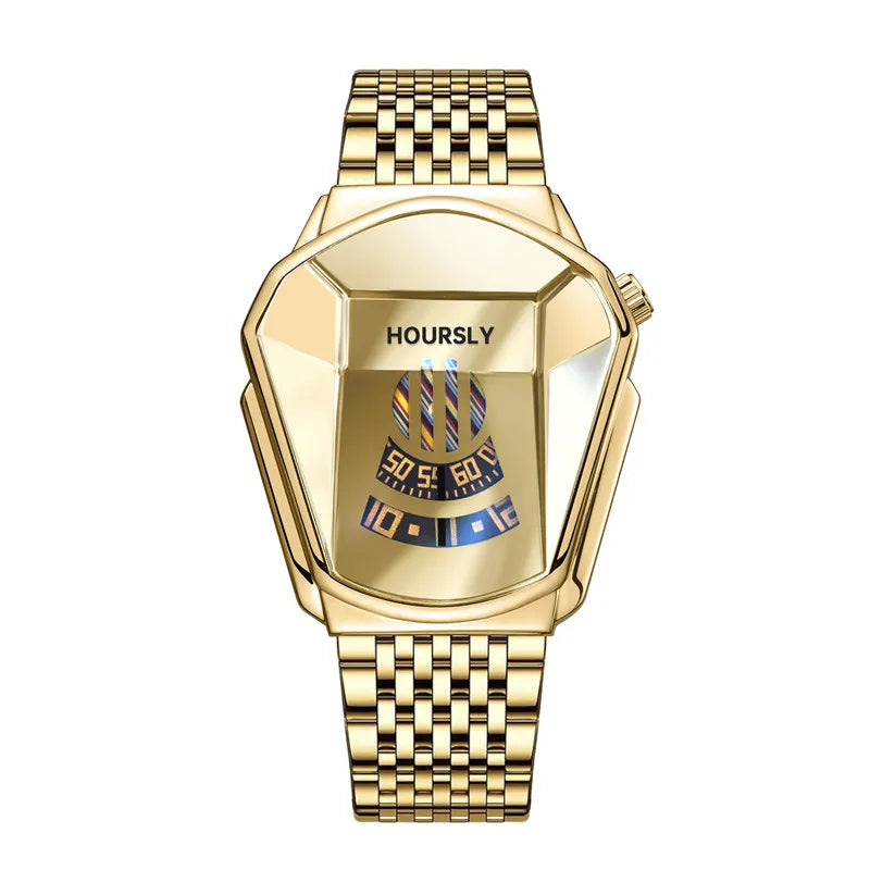 Aurajutt HOURSLY Steel Trend Watch