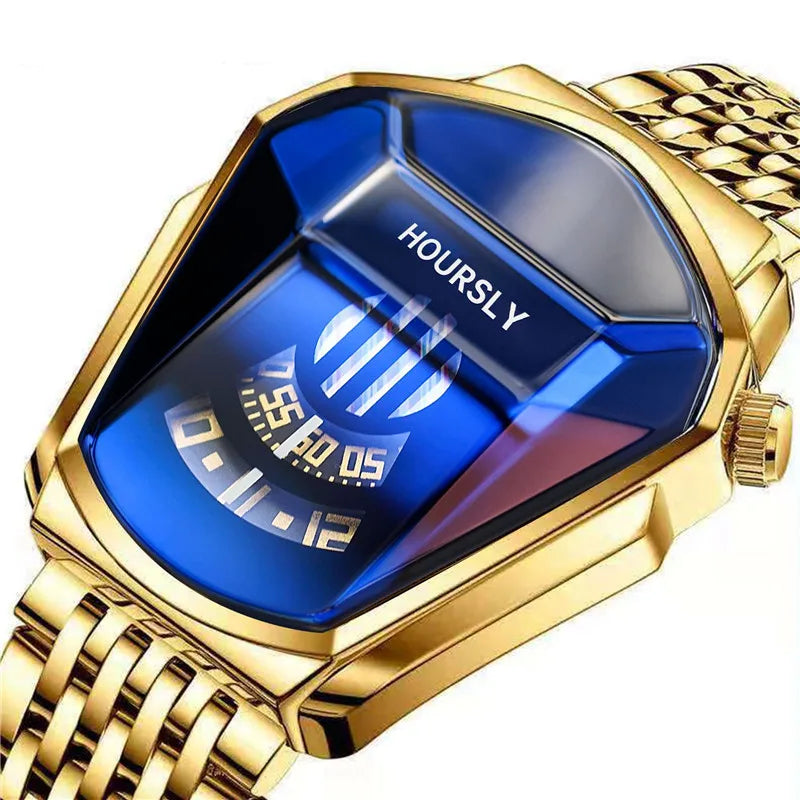 Aurajutt HOURSLY Steel Trend Watch