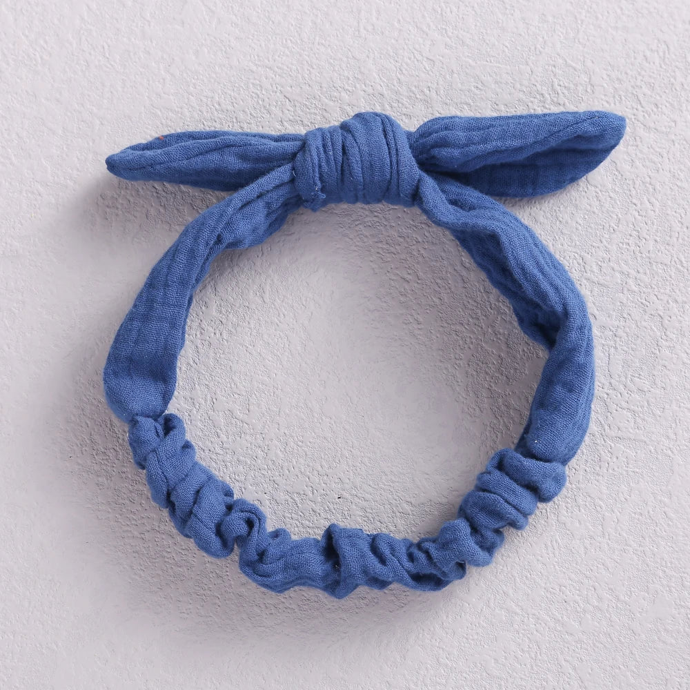 Rabbit Ears Baby Girl Headband Elastic Girl Hairband Newborn Baby Bow Headbands Bowknot Hair Accessories
