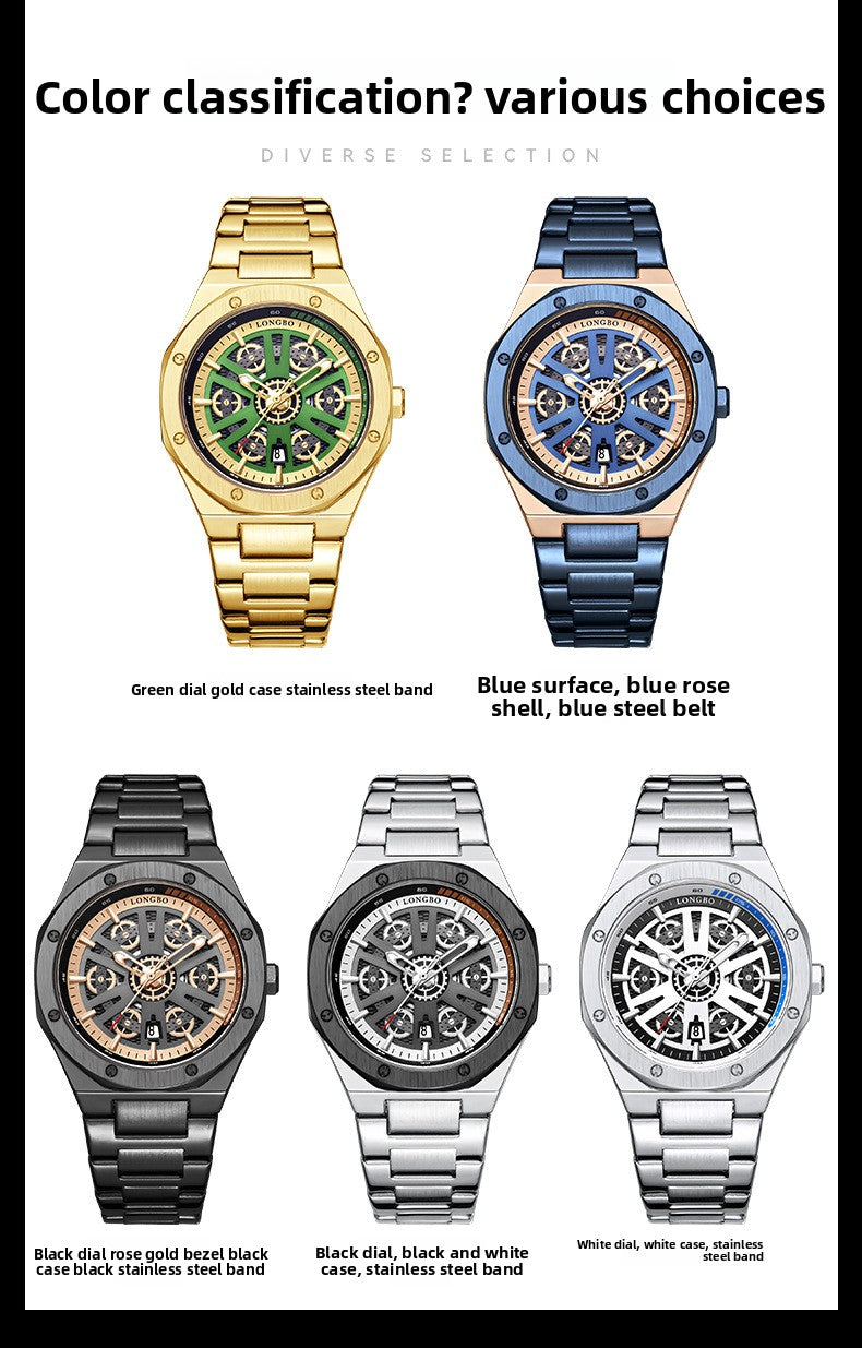 Aurajutt Ceramic Bezel Sport Watch