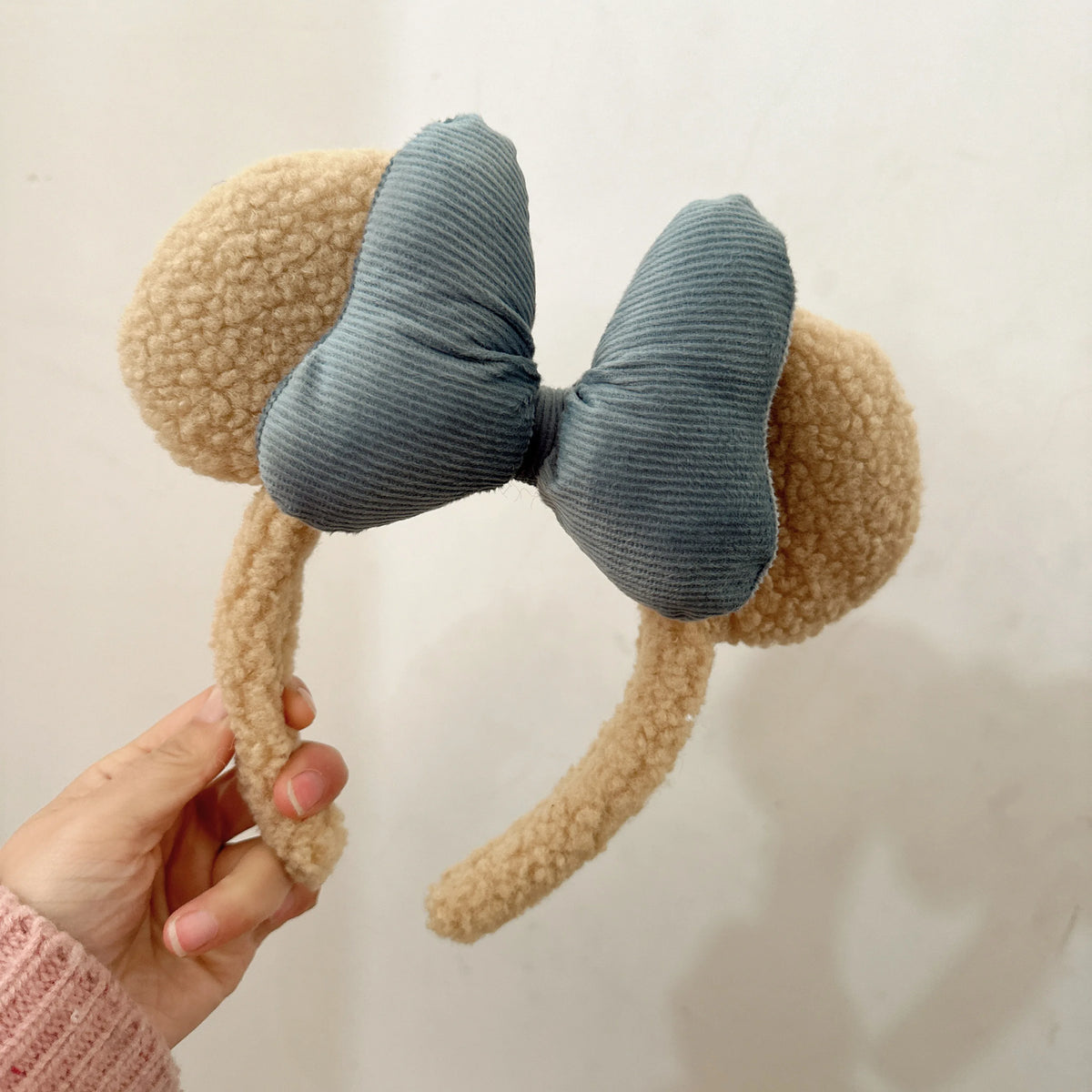 Girls Cute Bear Ears Plush Simple Hairbands Kids Lovely Hair Ornament Headband Hair Hoops Children Fashion Hair Accessories