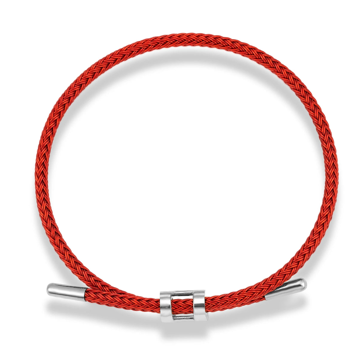 Luxury Multicolor Handmade Bracelet for Women Men Adjustable Anti-fade Stainless Steel Wire Waterproof Rope Couple Jewelry Gift