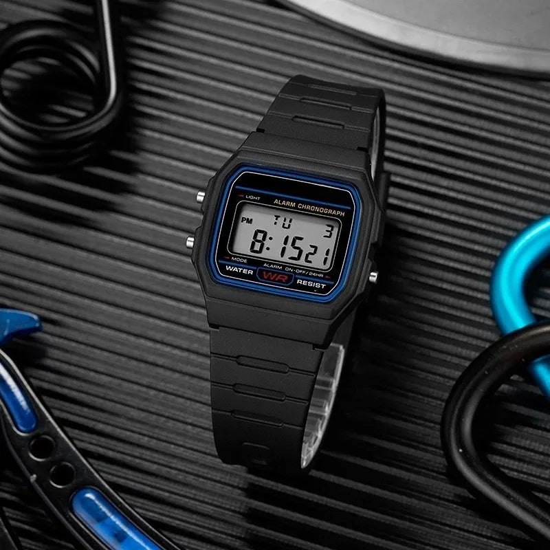 Aurajutt Sport LED Rubber Watch