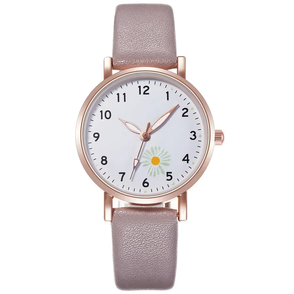 Aurajutt Luminous Leather Watch
