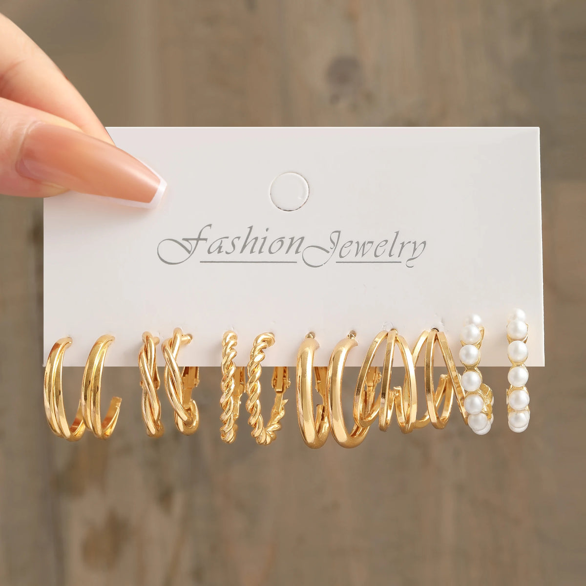 Heart Pearl Dangle Earrings – Gold Butterfly Lock Hoops