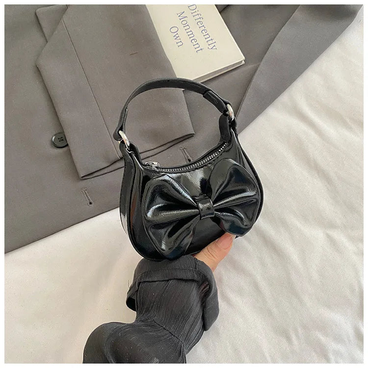 2026 New Kids Girls Cute Bowknot Handbag Fashion Crossbody Bag Detachable Strap Mini Shoulder Bag for Children Stylish Purse