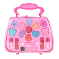 Makeup Toys For Girls Kids Cosmetic Set with Cosmetic Case Pretend Play Dress Up Toys For Children Plastic