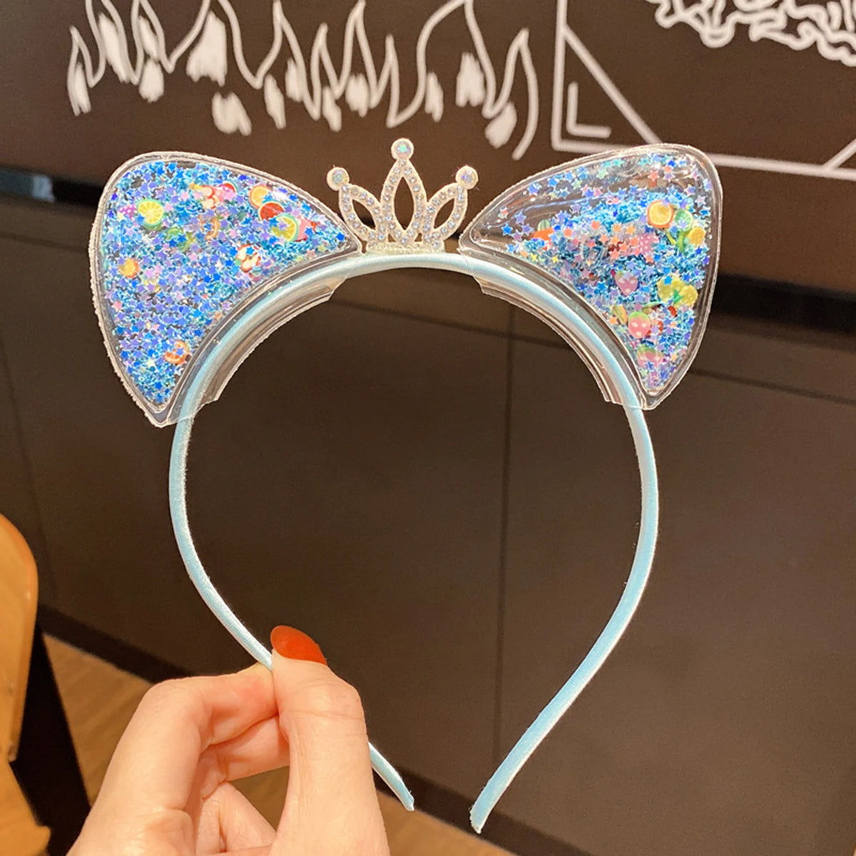 Cute Cat Ears Party Hair Hoops Non Teeth Cat Ear Headband Hair Accessories for Women Girls Party Cosplay Costume