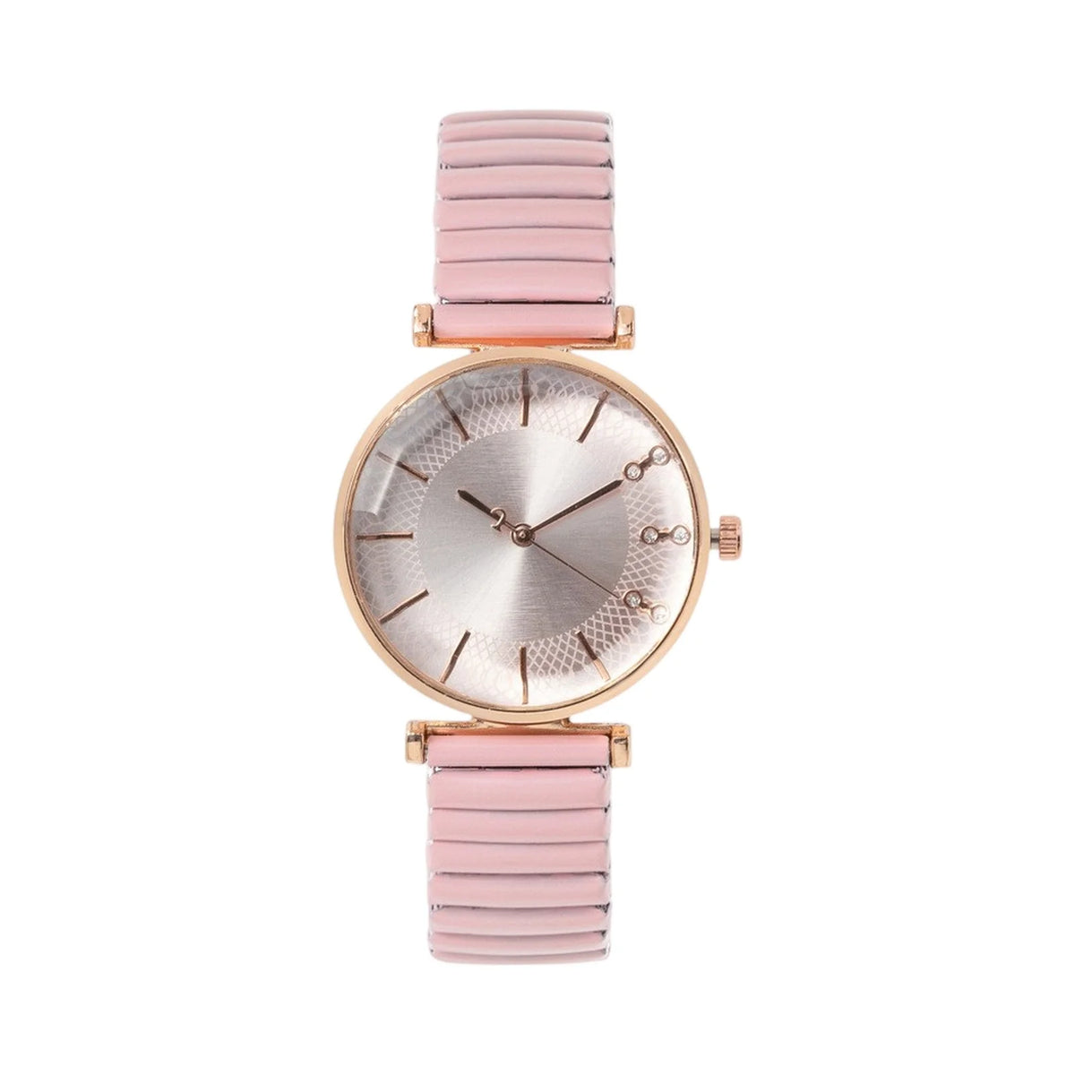 Luxury Treasure Blue Simple Crystal Ladies Quartz Watch Casual Stainless Steel Stretch Strap Fashion Women Dress Clock Watches
