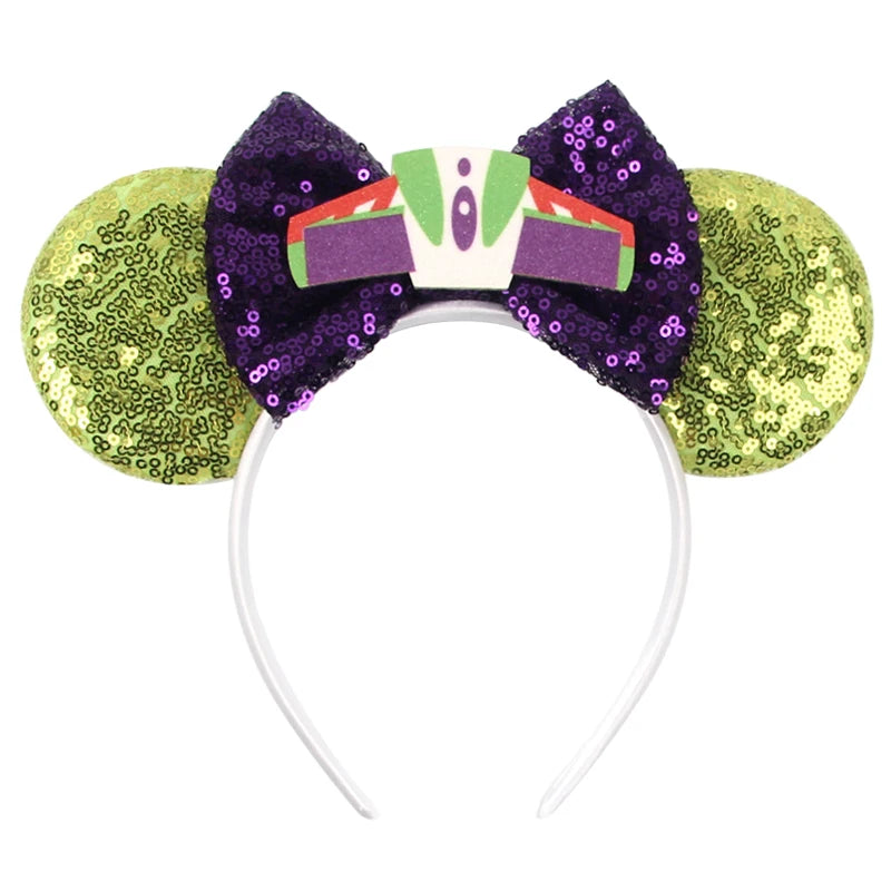 Cute Mouse Headband Pixar Toy Story Hair Accessories Women Woody Buzz Lightyear Headbands for Girls Ears Alien Head band Kids