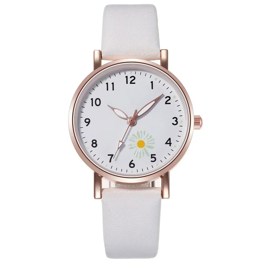 Aurajutt Luminous Leather Watch