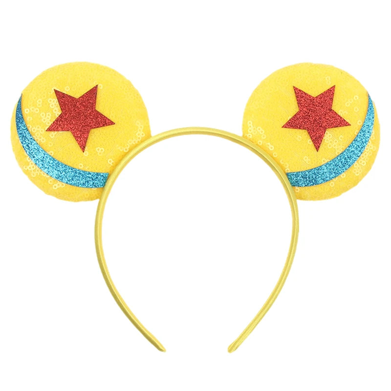 Cute Mouse Headband Pixar Toy Story Hair Accessories Women Woody Buzz Lightyear Headbands for Girls Ears Alien Head band Kids