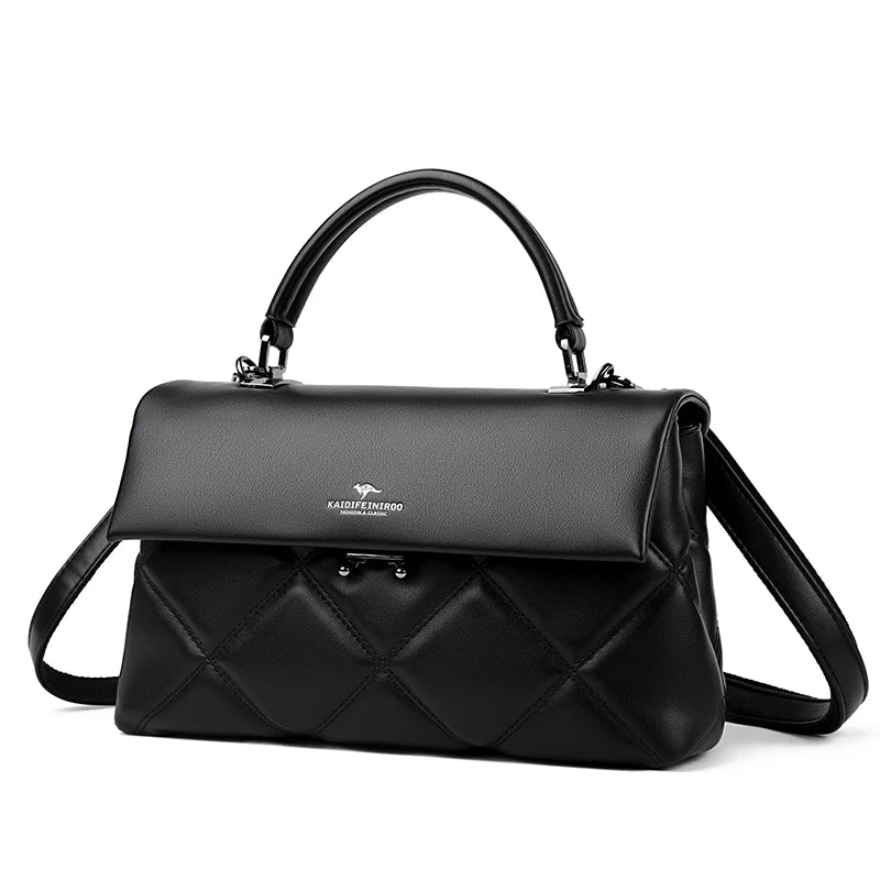 Women's Bag New Trend Korean Handbags Designer Luxury Brand Ladies Shoulder Bags Soft Leather Fashion Versatile Crossbody Bags
