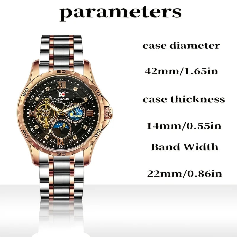 Aurajutt Automatic Calendar Men's Watch