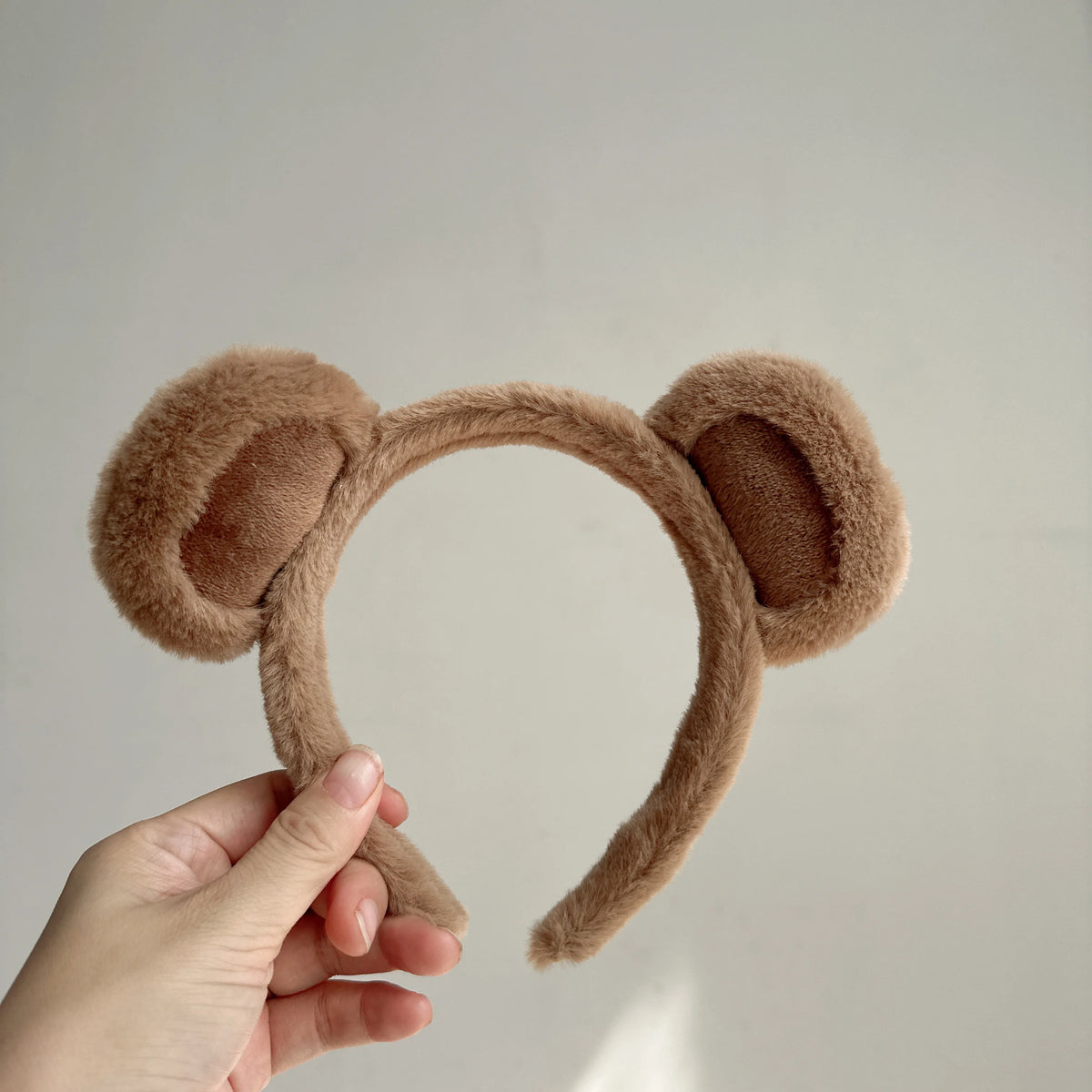 Girls Cute Bear Ears Plush Simple Hairbands Kids Lovely Hair Ornament Headband Hair Hoops Children Fashion Hair Accessories
