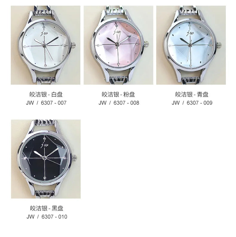 Luxury Bracelet Watch For Women Elegant Rose Gold Ladies Wrist Watches Rhinestone Simple Fashion Female Quartz Relogio Feminino