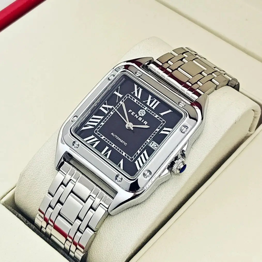 Aurajutt Business Calendar Steel Watch