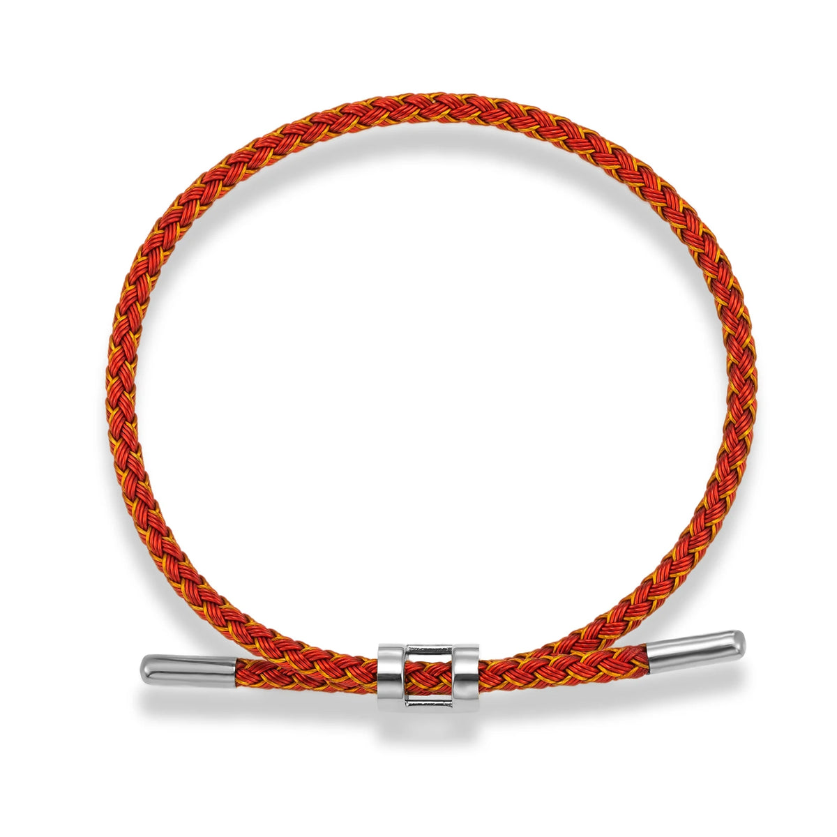 Luxury Multicolor Handmade Bracelet for Women Men Adjustable Anti-fade Stainless Steel Wire Waterproof Rope Couple Jewelry Gift