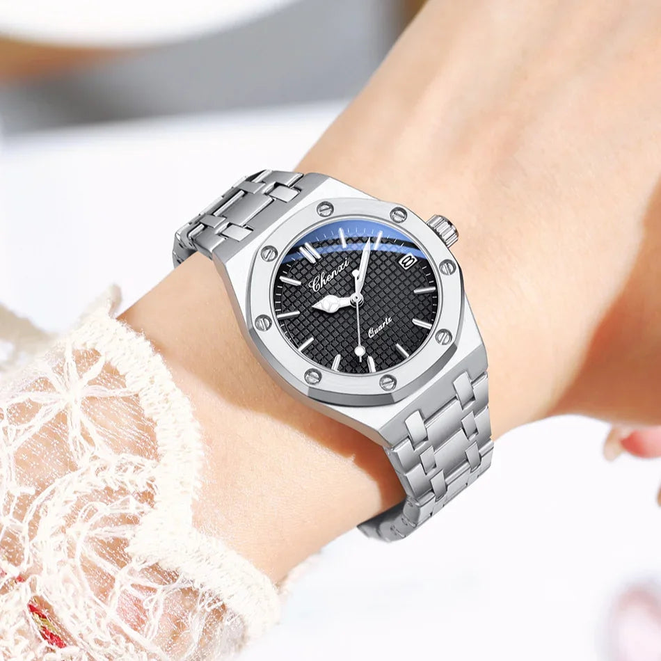 Aurajutt Silver Steel Business Watch