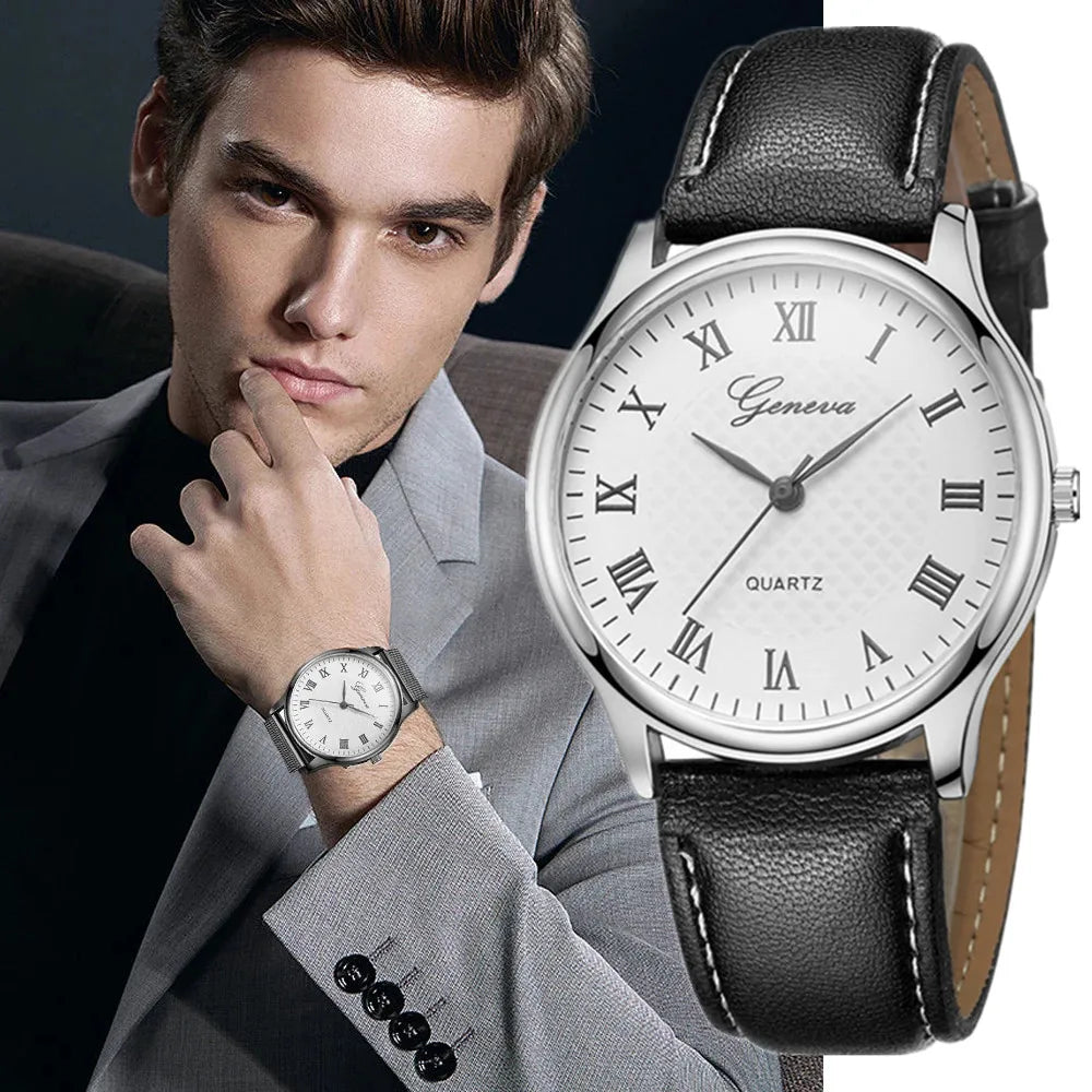 Luxury Minimalist Watches for Men Women Ultra Thin Leather Band Man Business Wristwatch Casual Women Quartz Watches Reloj Hombre