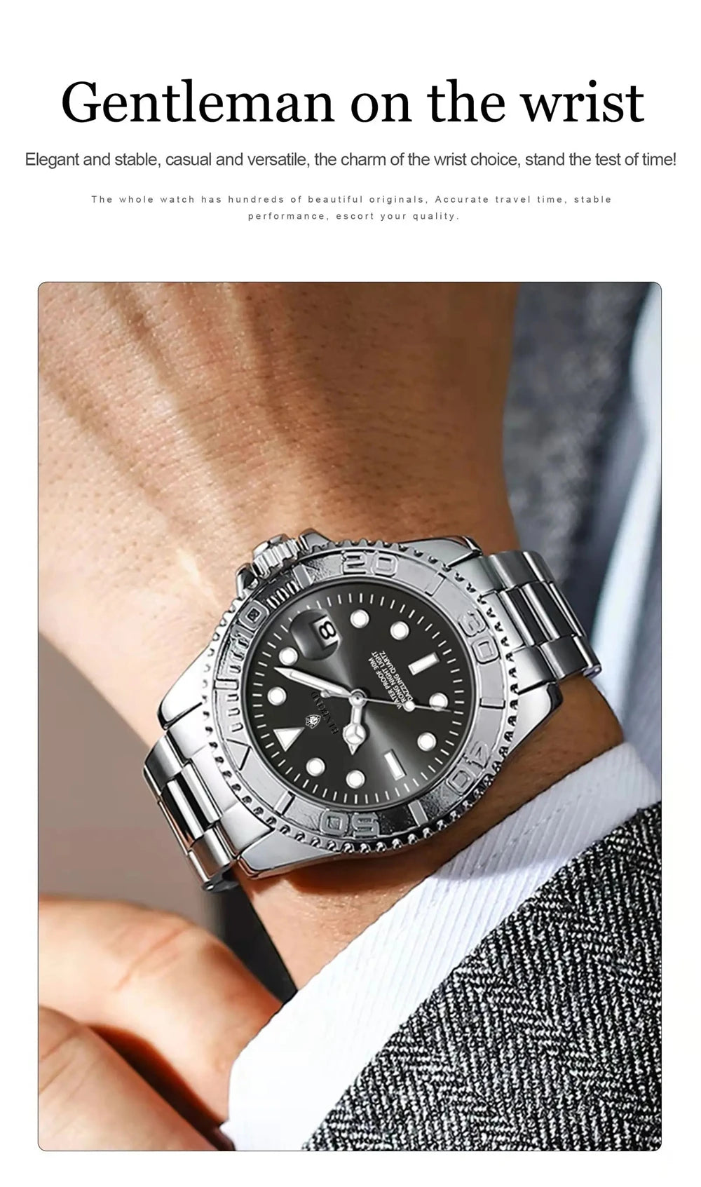 Aurajutt Sport Steel Digital Watch