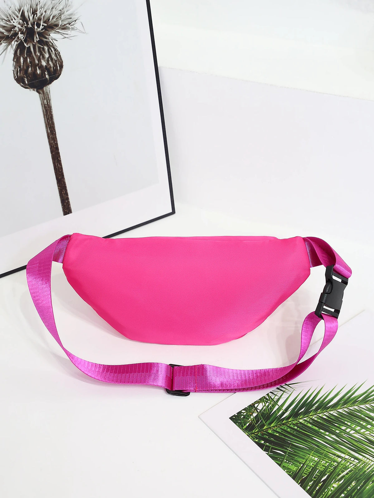 Women Sports Waist Bag Multi-Layer Fanny Pack Phone Essentials During Outdoor Activities Crossbody Purse Sports Chest Bag