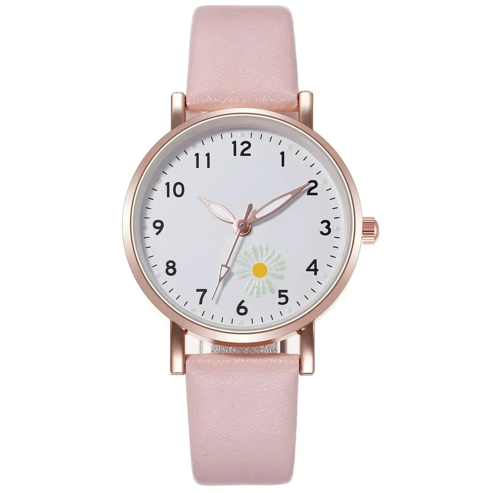 Aurajutt Luminous Leather Watch