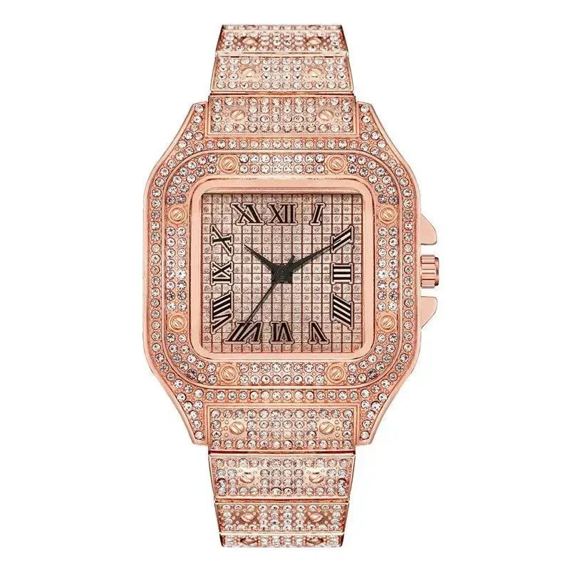 Aurajutt Diamond Bracelet Watch