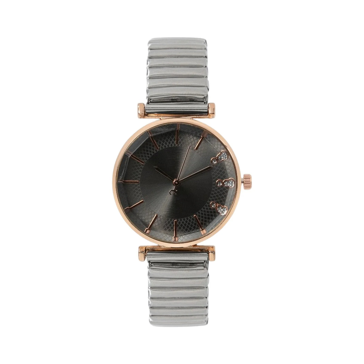 Luxury Treasure Blue Simple Crystal Ladies Quartz Watch Casual Stainless Steel Stretch Strap Fashion Women Dress Clock Watches