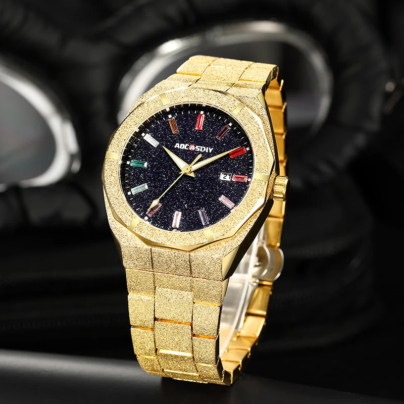 Aurajutt Business Auto-Date Watch