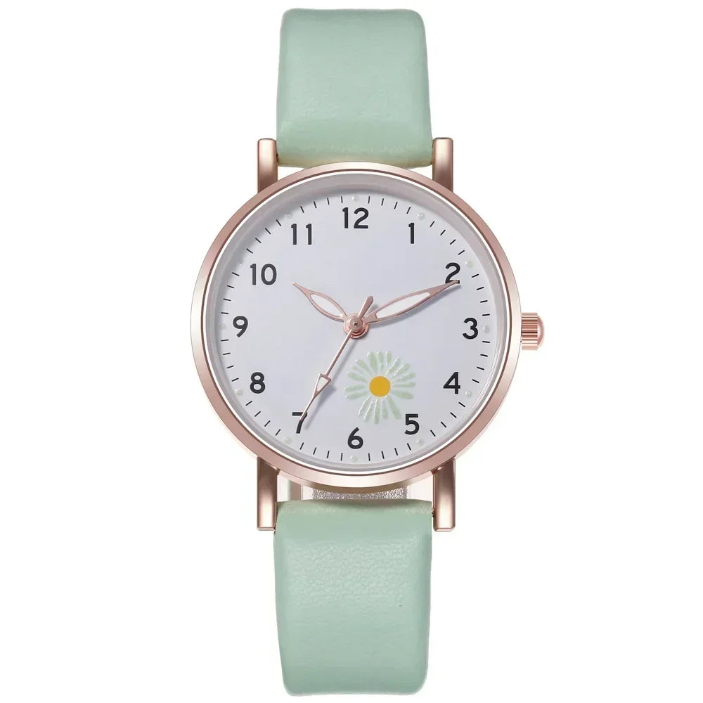 Aurajutt Luminous Leather Watch
