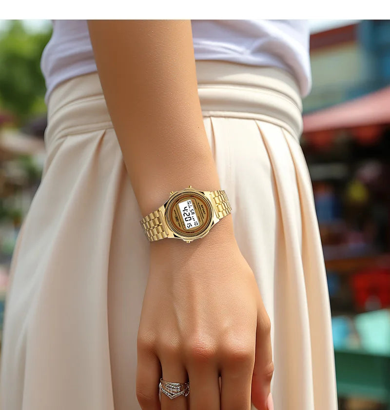 Aurajutt LED Bracelet Watch Set