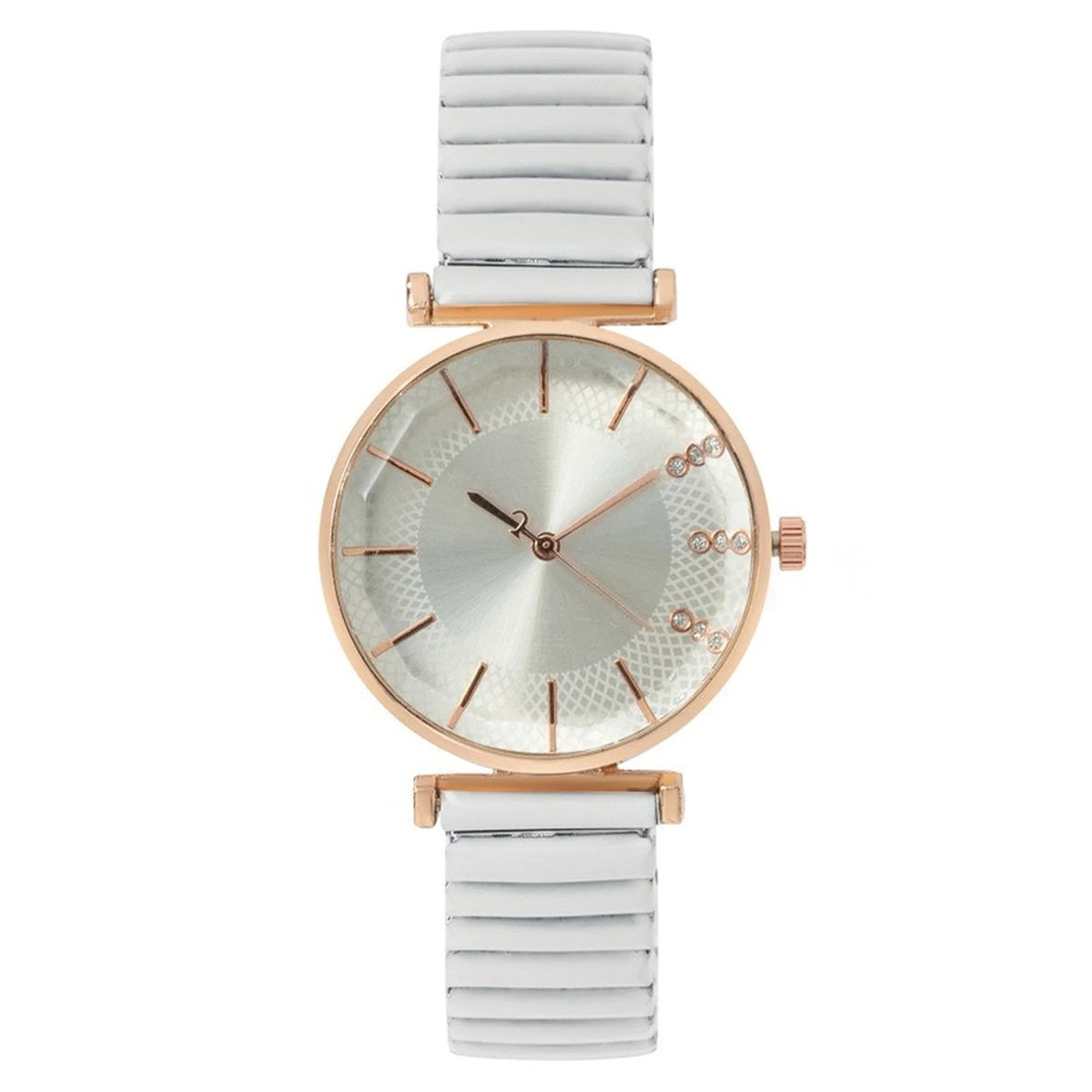 Luxury Treasure Blue Simple Crystal Ladies Quartz Watch Casual Stainless Steel Stretch Strap Fashion Women Dress Clock Watches