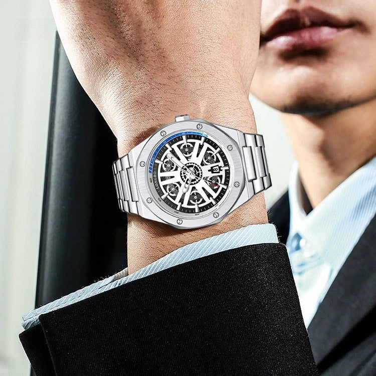 Aurajutt Ceramic Bezel Sport Watch