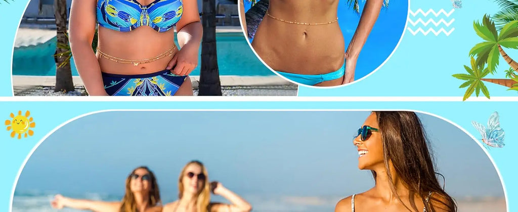 Bobisty Elastic Waist Beads Set (6 Pcs) – Belly Chain