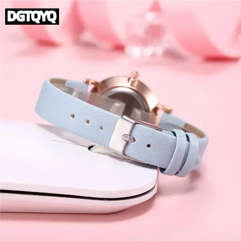 Aurajutt Luminous Leather Watch