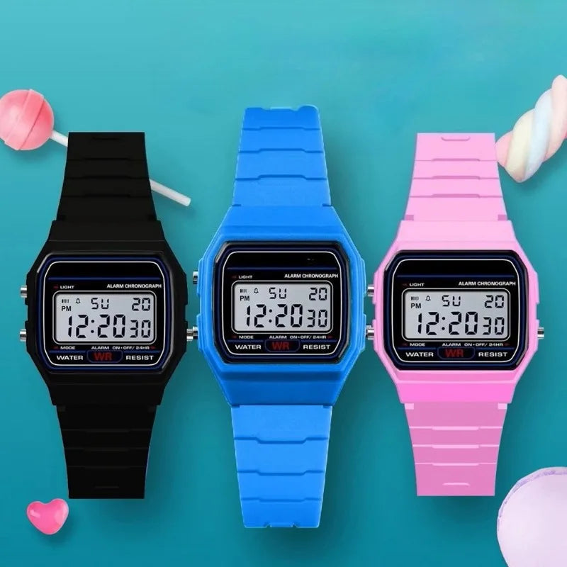 Aurajutt Sport LED Rubber Watch