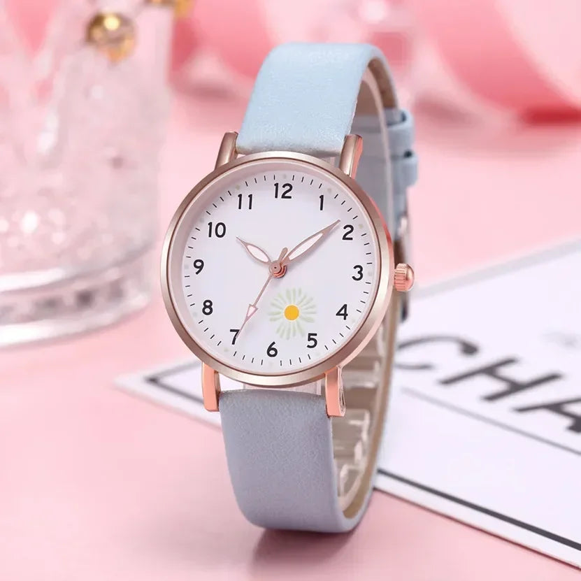 Aurajutt Luminous Leather Watch