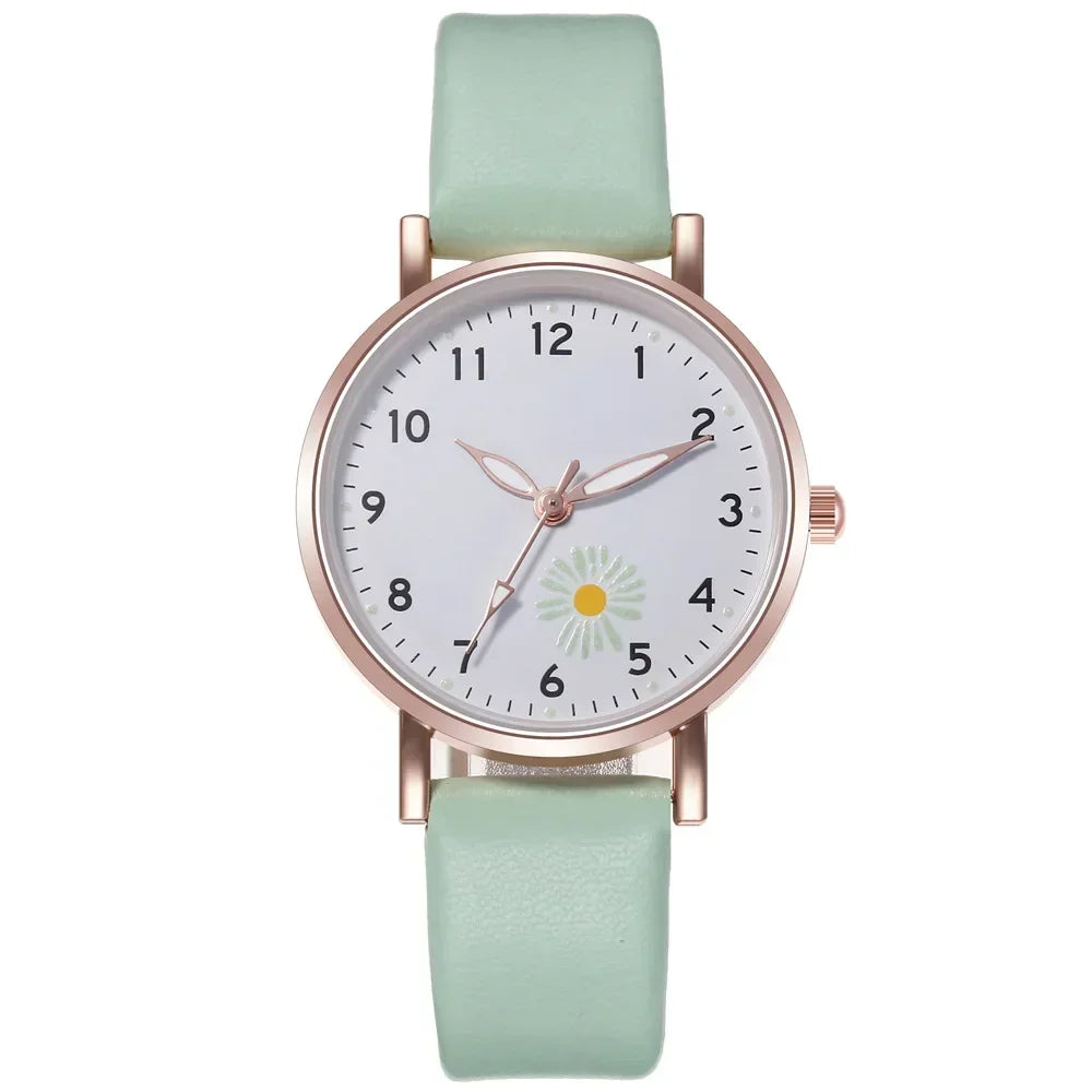 Aurajutt Luminous Leather Watch